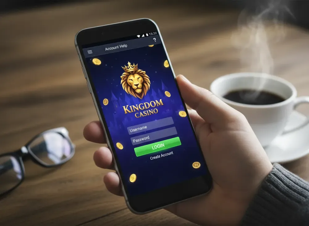login kingdom casino