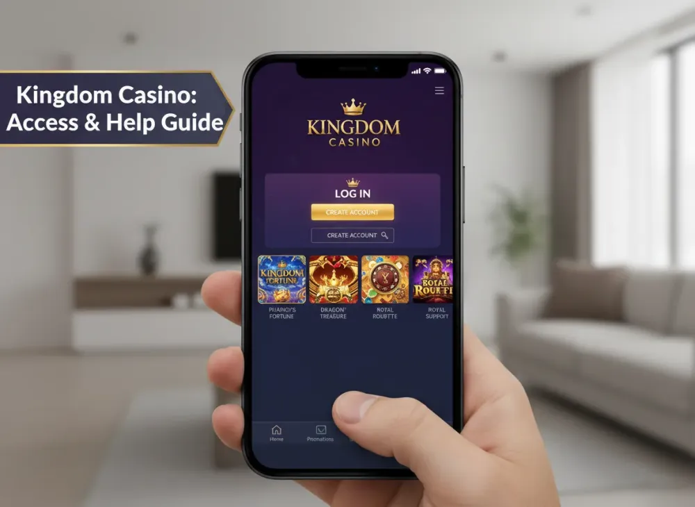 login kingdom casino